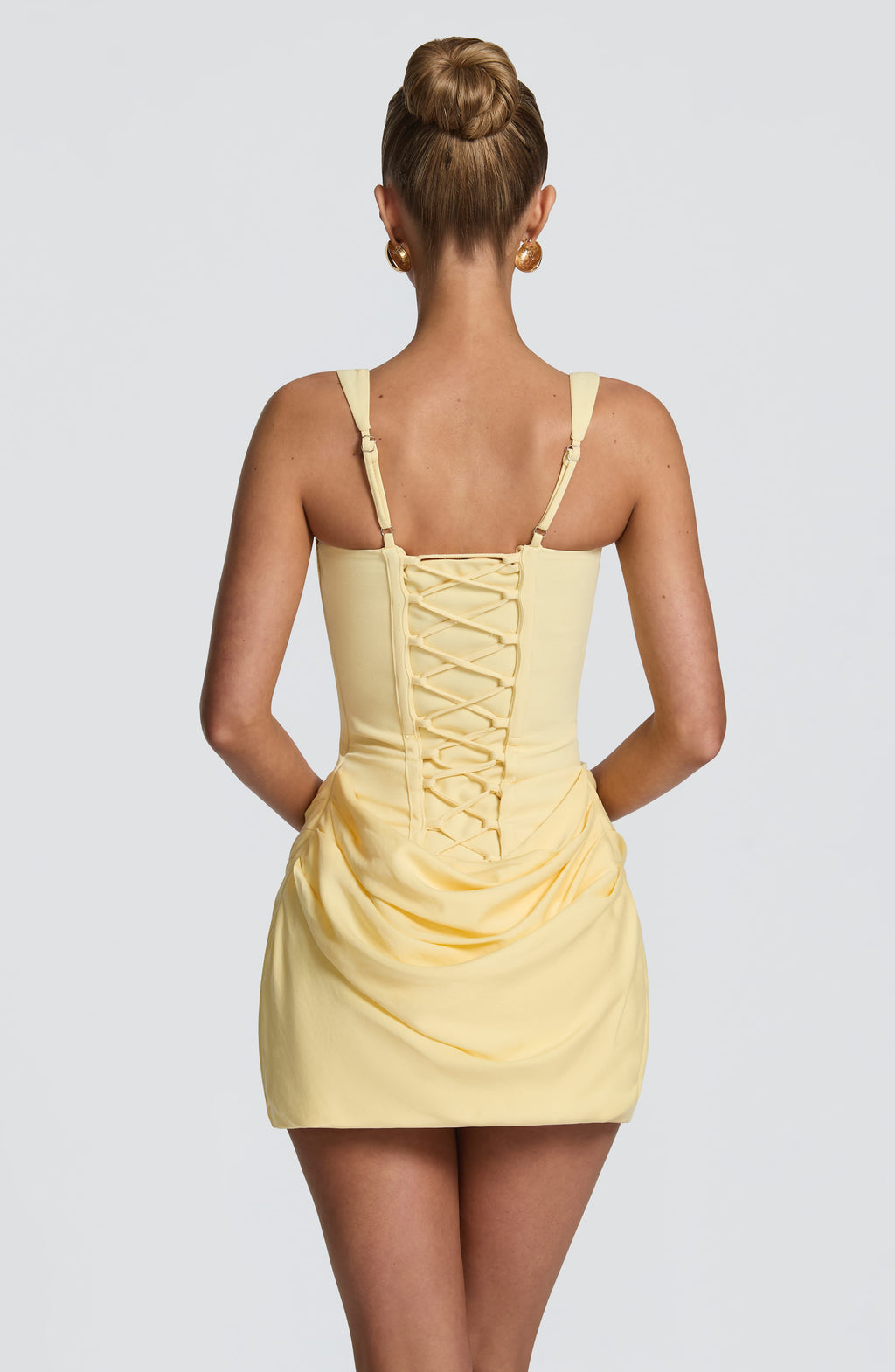 Cornelia Mini Dress - Lemon