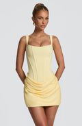 Cornelia Mini Dress - Lemon