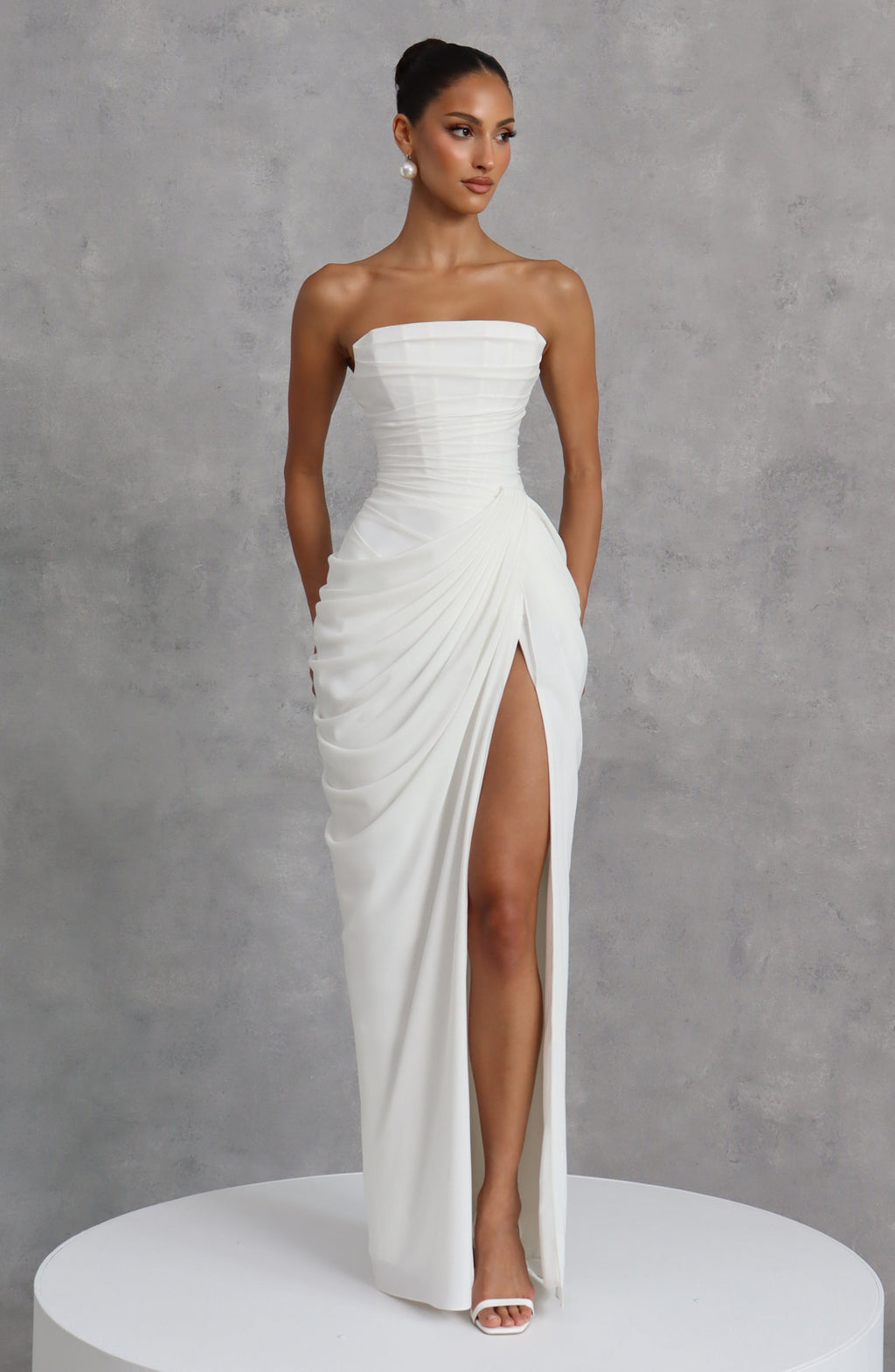 Cyra Maxi Dress - Ivory