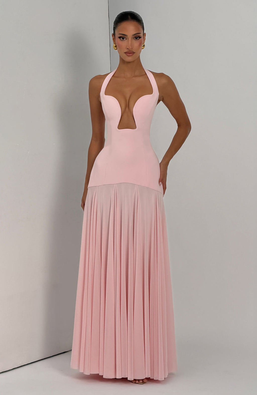 Cyrene Maxi Dress - Blush