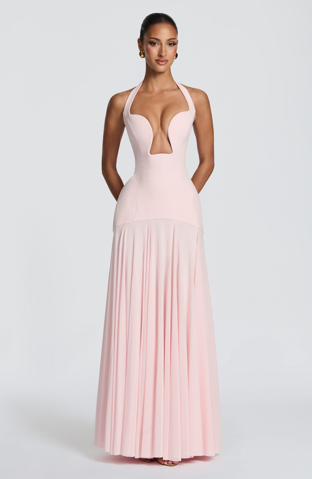 Cyrene Maxi Dress - Blush