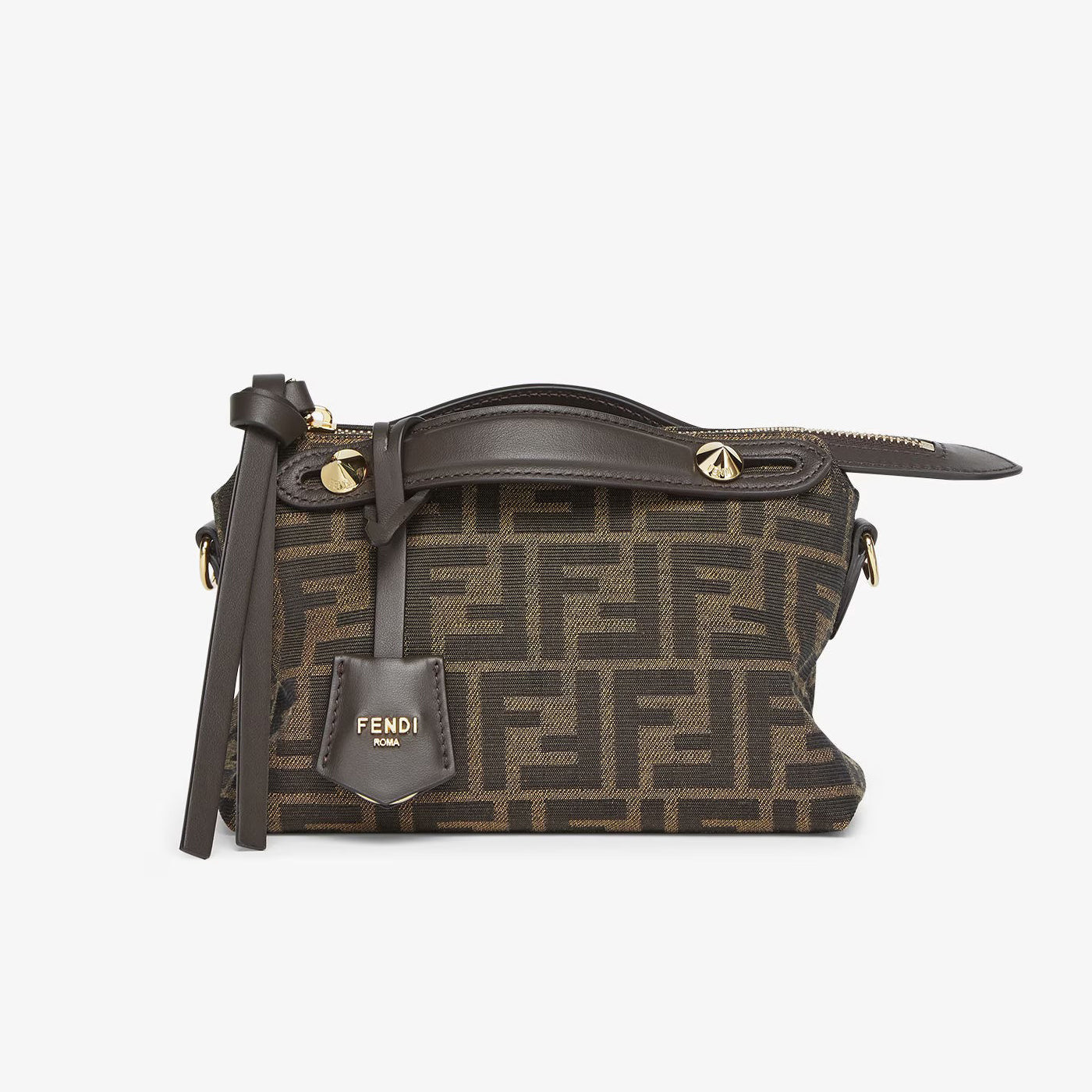Fendi By The Way Soft Women's Adjustable Removable Shoulder Strap Solid Colour Brand Logo Cowhide Leather Single Shoulder Slanting Clutch Bag Bags #76953