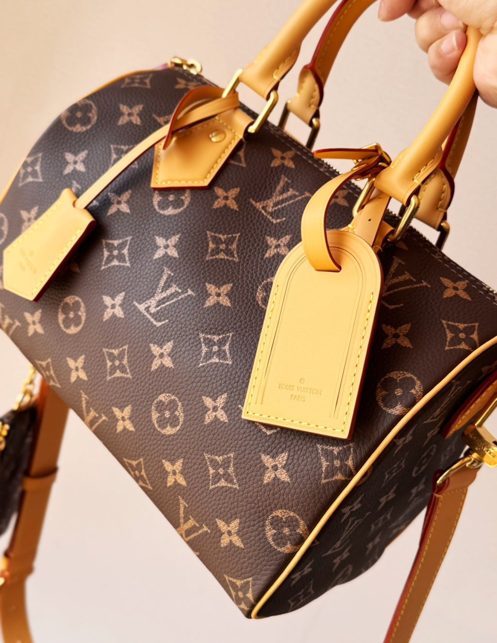 Louis Vuitton Sac Speedy P9 Men's and Women's Solid Color Classic Print Fashion Adjustable and Detachable Shoulder Strap Pillow-Shaped Bag Shoulder Bag Crossbody Bag Bags #78117