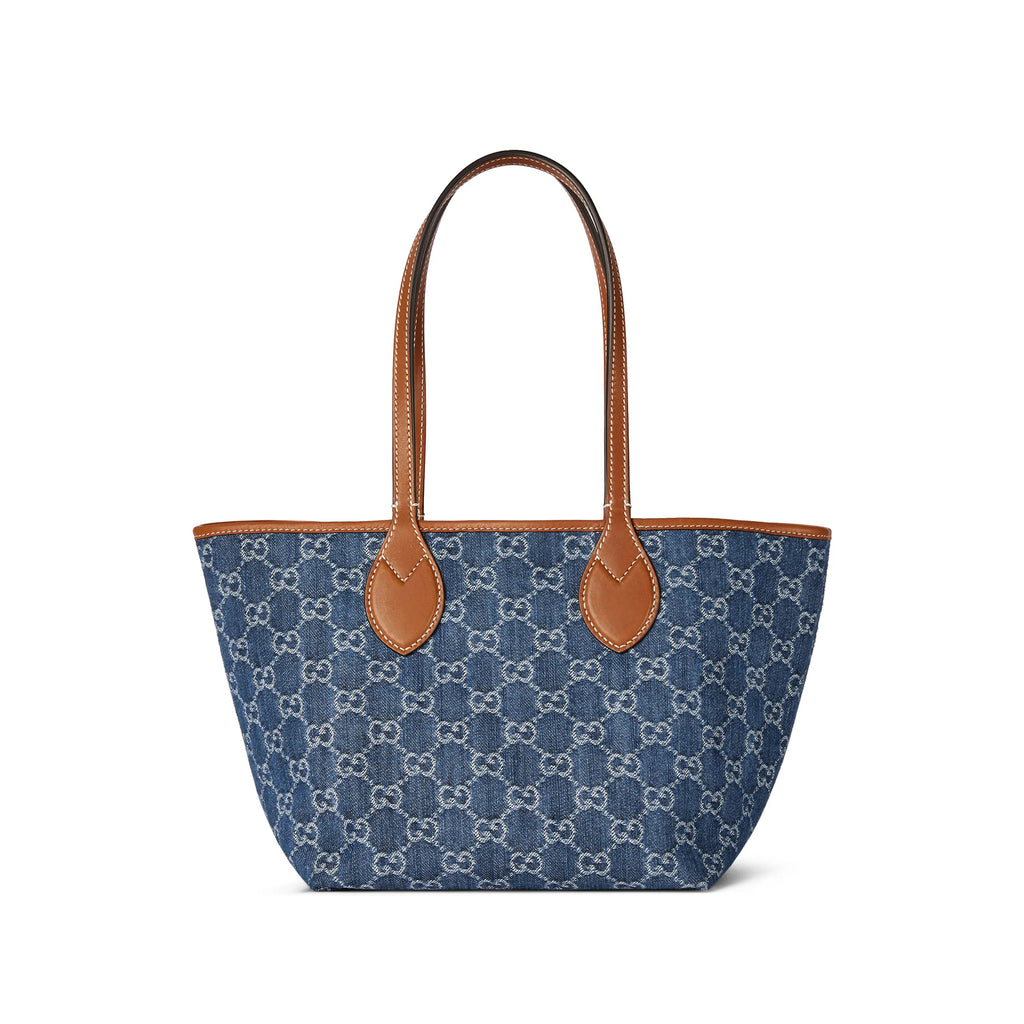 Gucci Totissima Women's Branded Classic Printed Denim Tote Bag Tote Shoulder Bags #76511