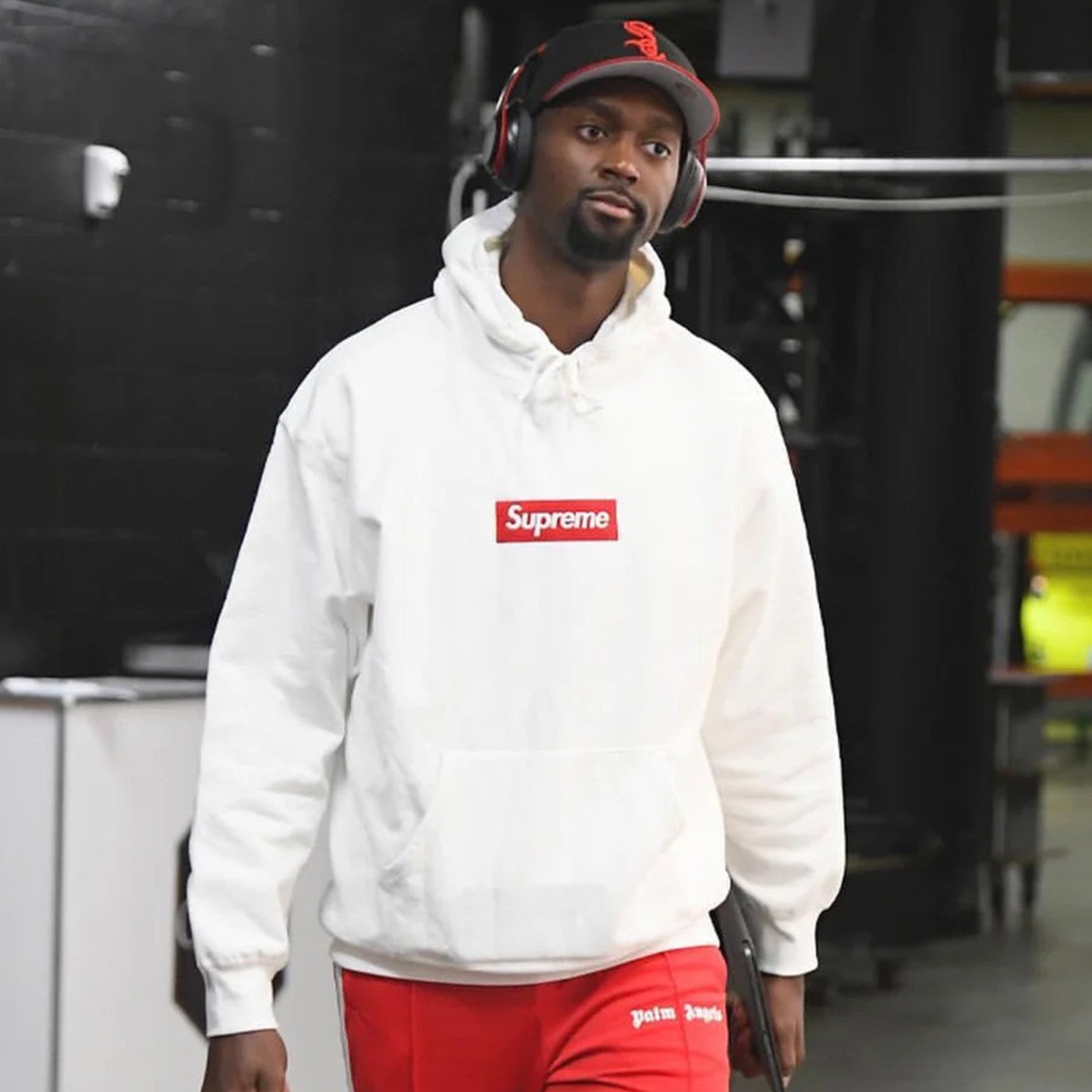 Supreme Men's And Women's Spring And Autumn Solid Color Logo Hoodie Multi-color Hooded Sweatshirt Casual Loose High Street Trendy Tops  #71398