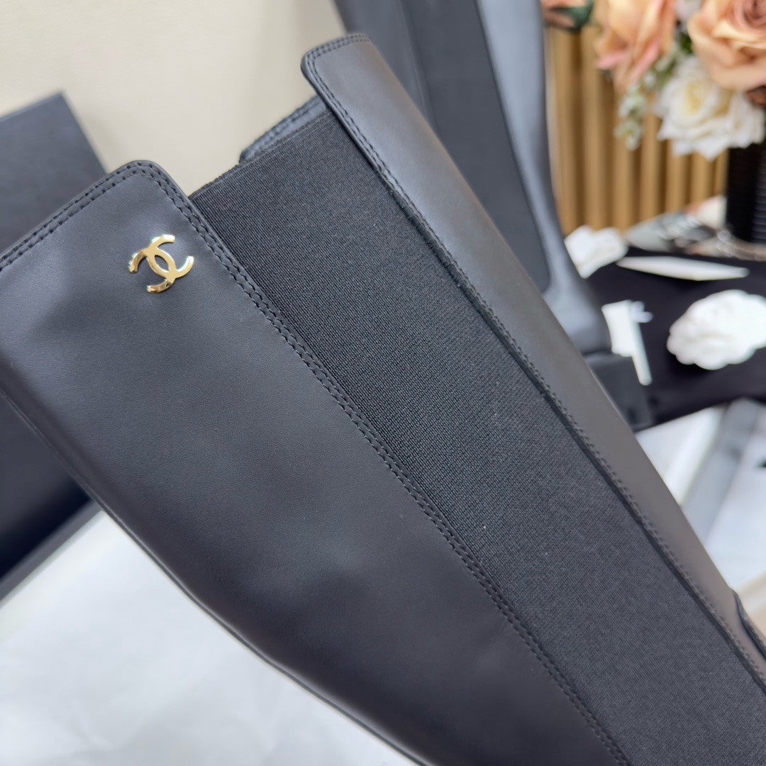 Chanel Thick Sole Knight Boots #385423