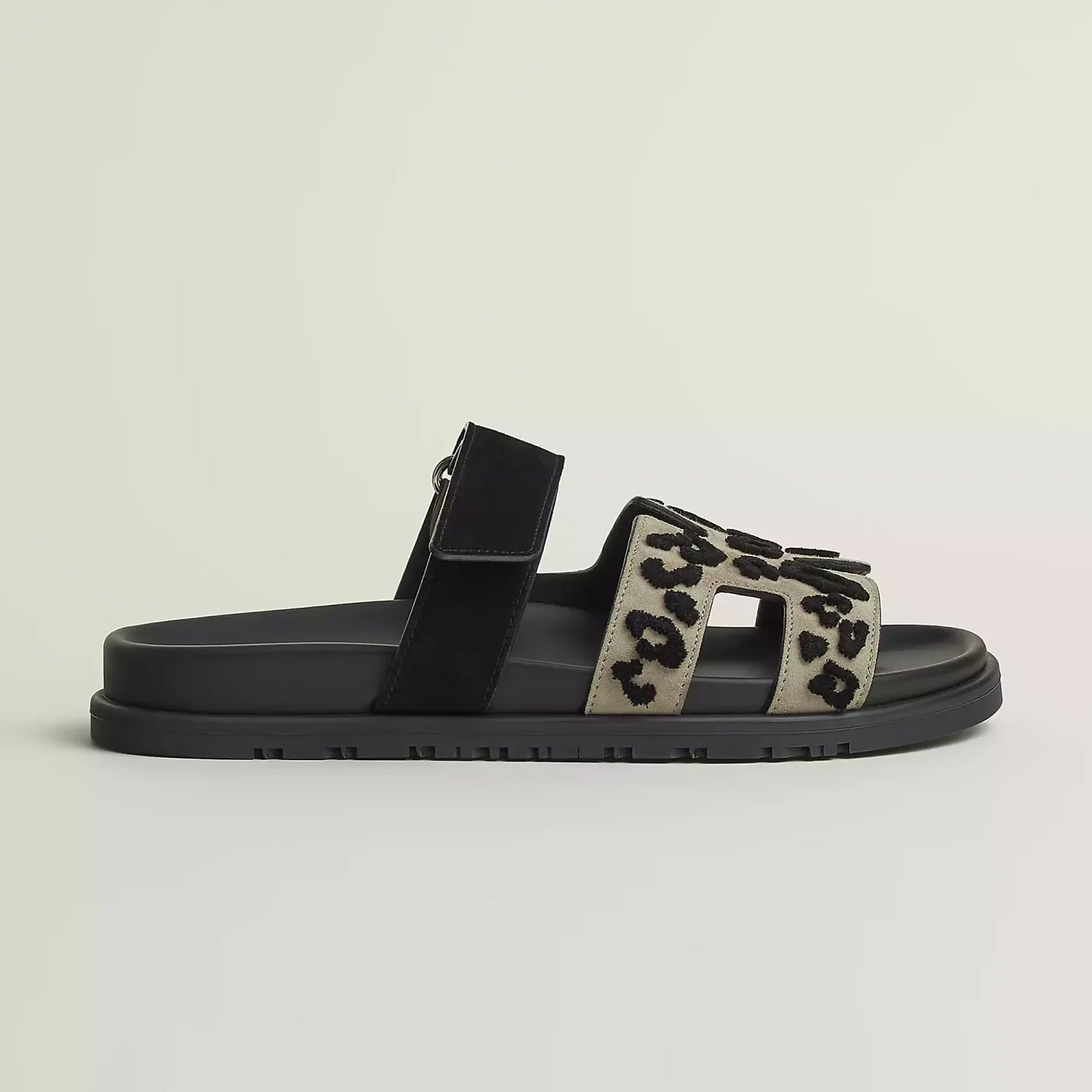 Hermès Chypre sandal Brown #376389