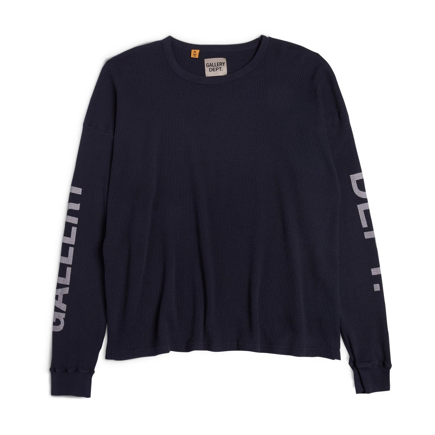 Gallery Dept Men's and Women's Spring and Autumn Letters Retro Washed Round Neck Cotton Pullover Long Sleeve Knit Sweater #99262