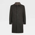 Ermenegildo Zegna Lapel Windbreaker Hooded Jacket Ngvp #6737