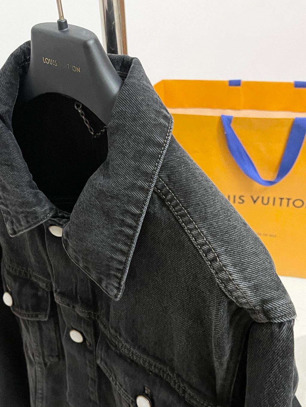Louis Vuitton 25FW Men's LV Denim Trucker Jacket #333416