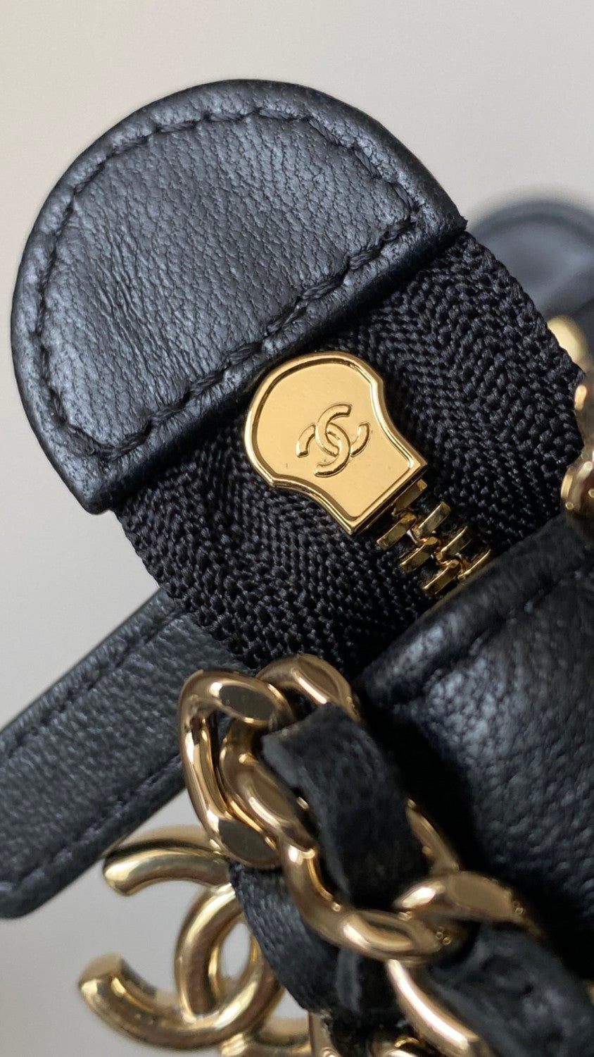 Chanel Diamond Chain Moon Bag Fashionable and Versatile Shoulder Crossbody Bag #332644