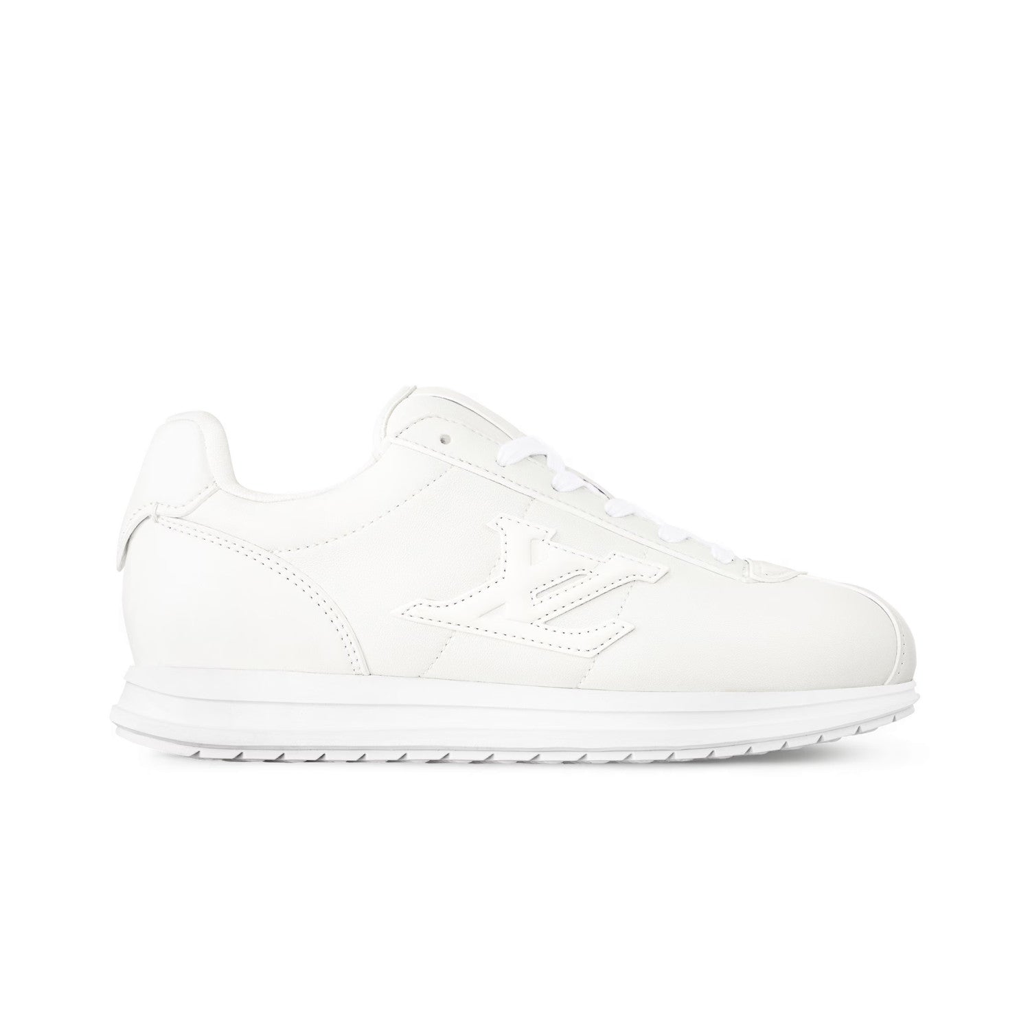 Louis Vuitton LV Buttersoft Men's and Women's Solid Color Leather Embroidered Logo Low-Top Lace-Up Sneakers Shoes #77347