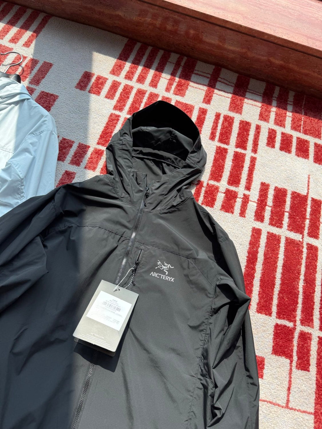 Arcteryx Men's Squamish Hoody Lightweight Hooded Solid Color Spring & Autumn Casual Zipper Long Sleeve Jacket #81286