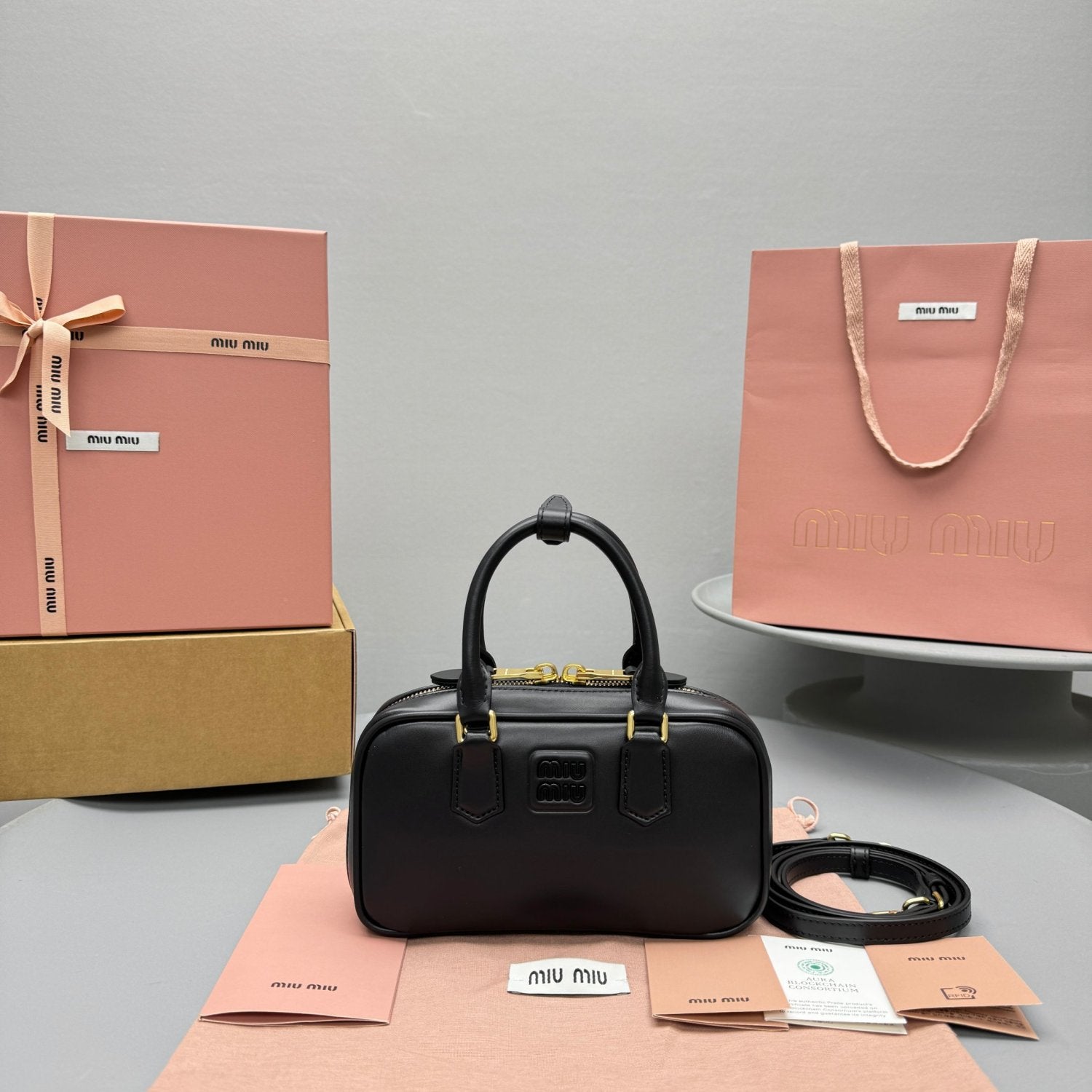 MiuMiu Arcadie Leather Mini Handbags Women's Fashion Cute Size Casual Tote Crossbody Bags Shoulder Handbag Bag Bags 5BP088 #71864