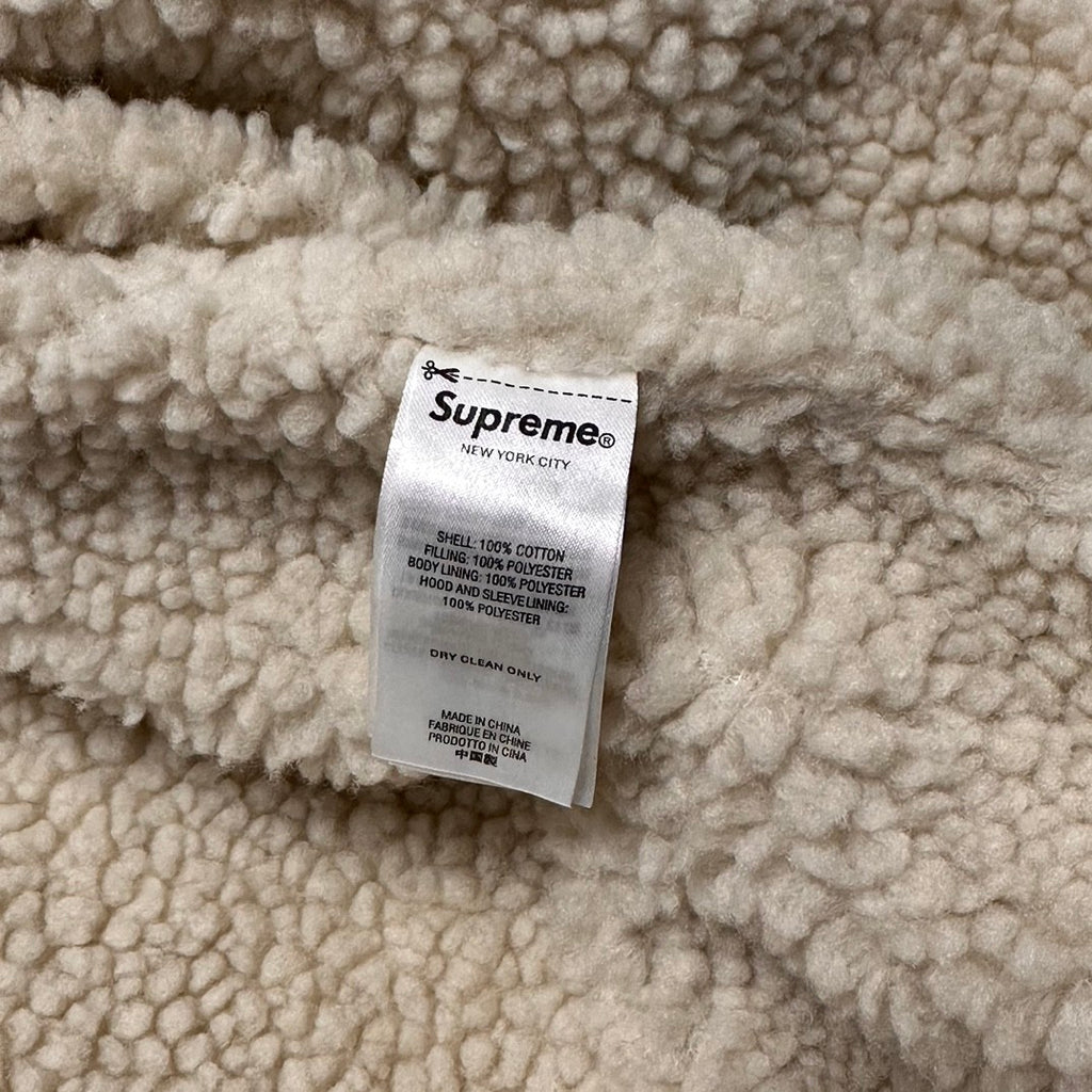 Supreme Men's And Women's Fall And Winter Solid Color Removable Hood Lamb's Wool Lining Long Sleeved Denim Jacket #74563