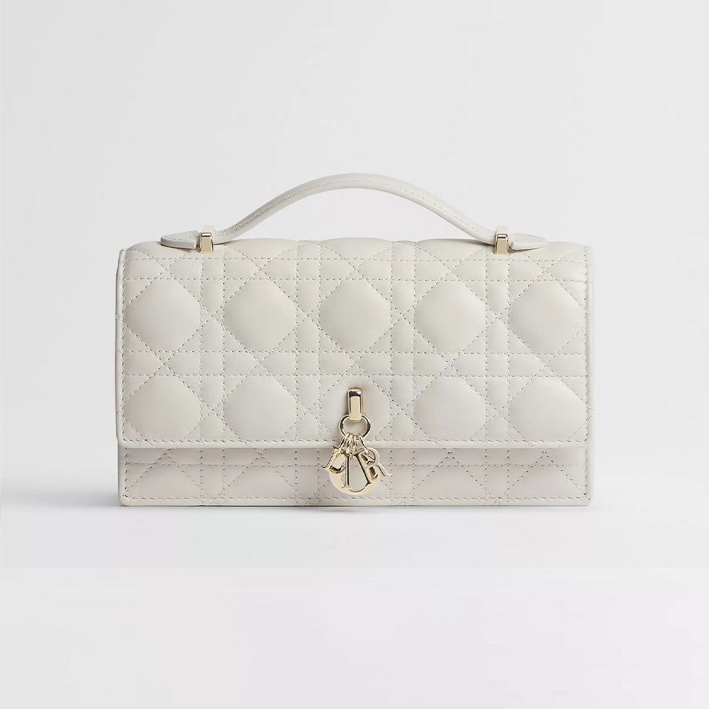 Dior Miss My Dior Minimalist Elegant Flap Bag with D.I.O.R. Charm Fashionable Casual Chain-Strap Flap Bag in Lambskin Bags S0980ONMJ_M900 #197188