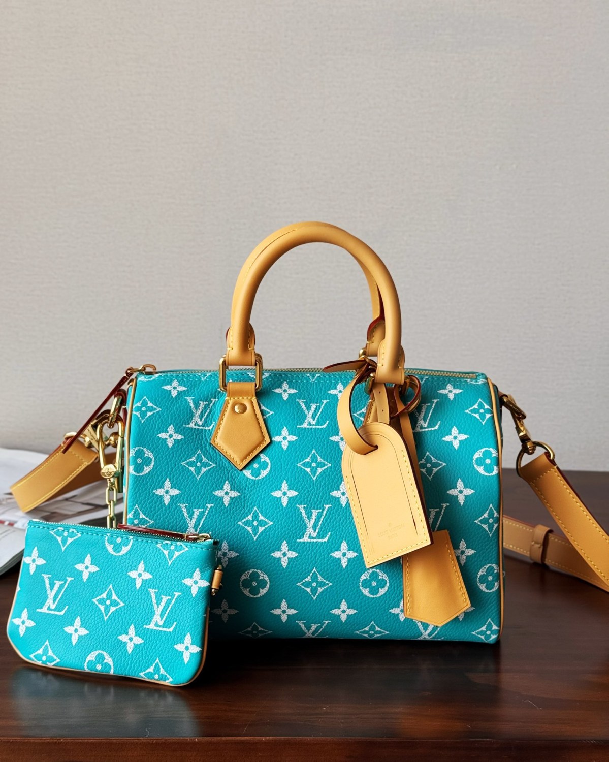 Louis Vuitton Sac Speedy P9 Men's and Women's Solid Color Classic Print Fashion Adjustable and Detachable Shoulder Strap Pillow-Shaped Bag Shoulder Bag Crossbody Bag Bags #78117