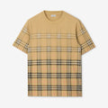 Burberry Men's Gradient Check Cotton T-shirt #335879