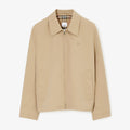 Burberry Men's Autumn and Winter Solid Color Logo Embroidery Zipper Casual Long Sleeve Cotton Jacket #73199