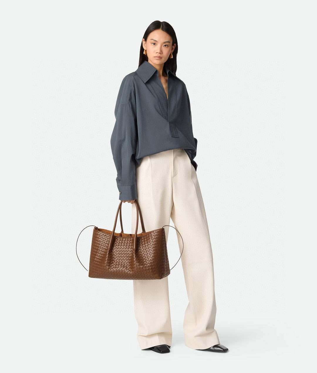 Bottega Veneta Double Sided Pinacoteca Handbags #334325