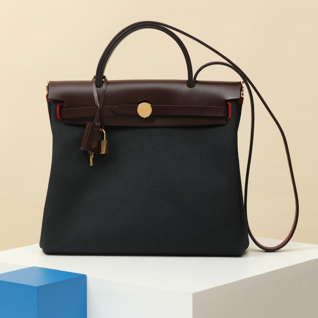 Hermes Women's Classic Fashion Solid Color Leather Saddle Buckle Lock Military Canvas Travel Tote Shoulder Bag Bags HB310180 #79122