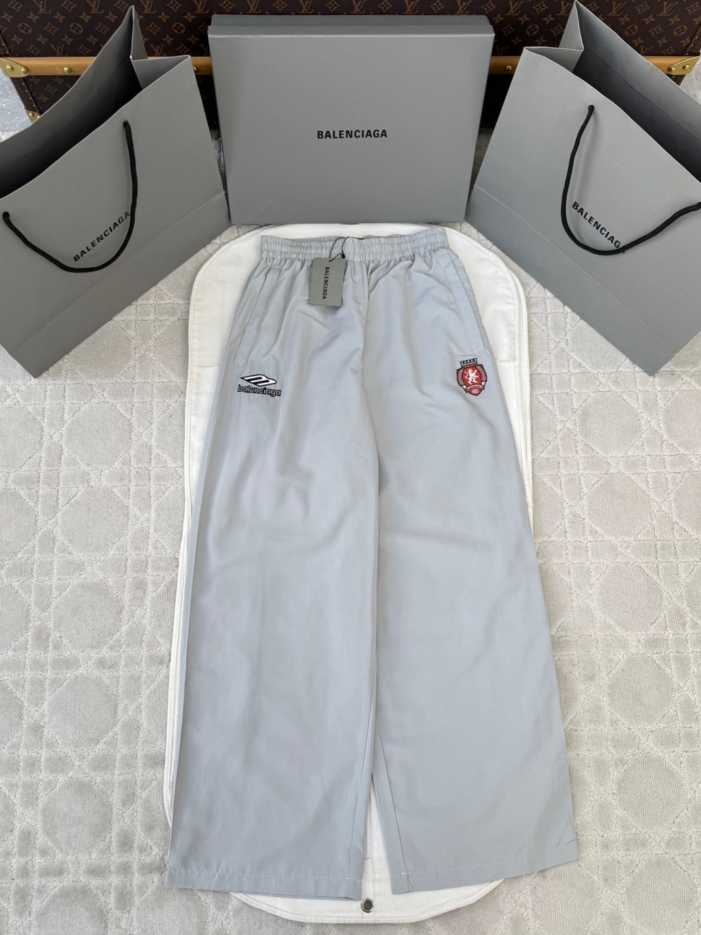 Balenciaga Men's 3b Football Tracksuit Jacket Pants #377628