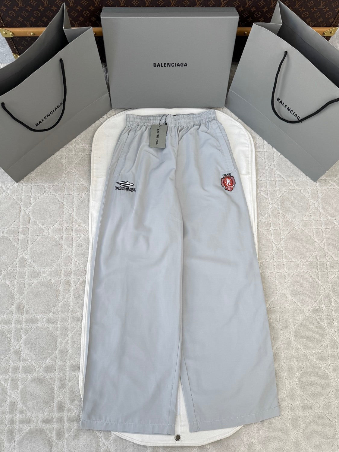 Balenciaga Men's 3b Football Tracksuit Jacket Pants #377628