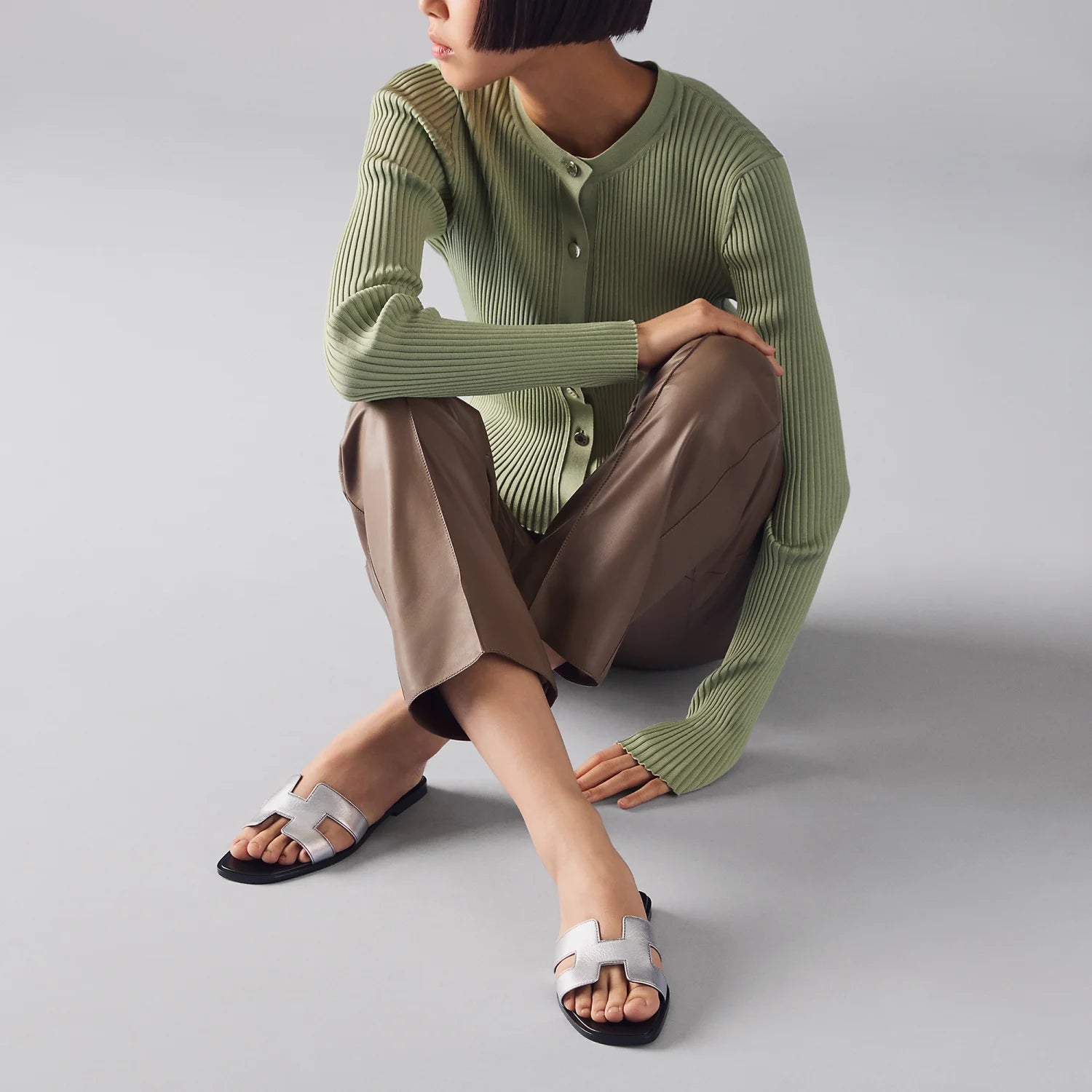 Hermès Oran sandal #386854