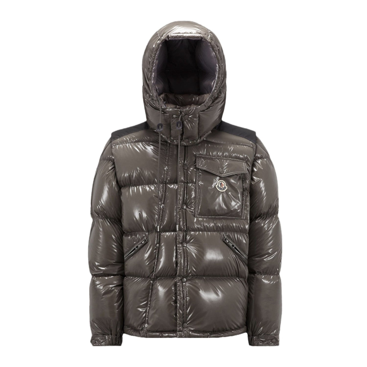 Moncler Men's Autumn and Winter Solid Color Adjustable Hood Removable Ichabod Puffer Down Jacket #73895
