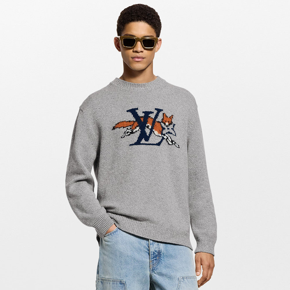 Louis Vuitton Chunky Wool-Cashmere Crewneck #336563