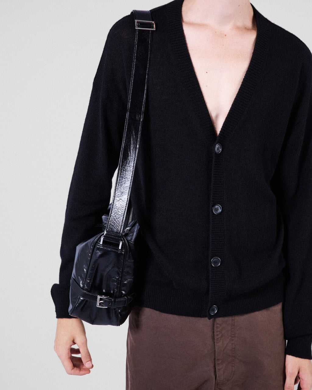 PRADA Leather Shoulder Bag #335978