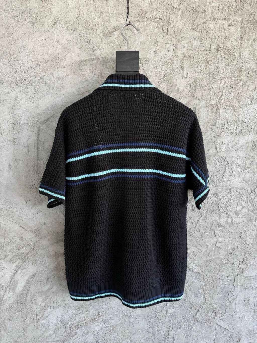 Casablanca Tennis Cotton Crochet Short Sleeve Shirt Shorts Suit #336882