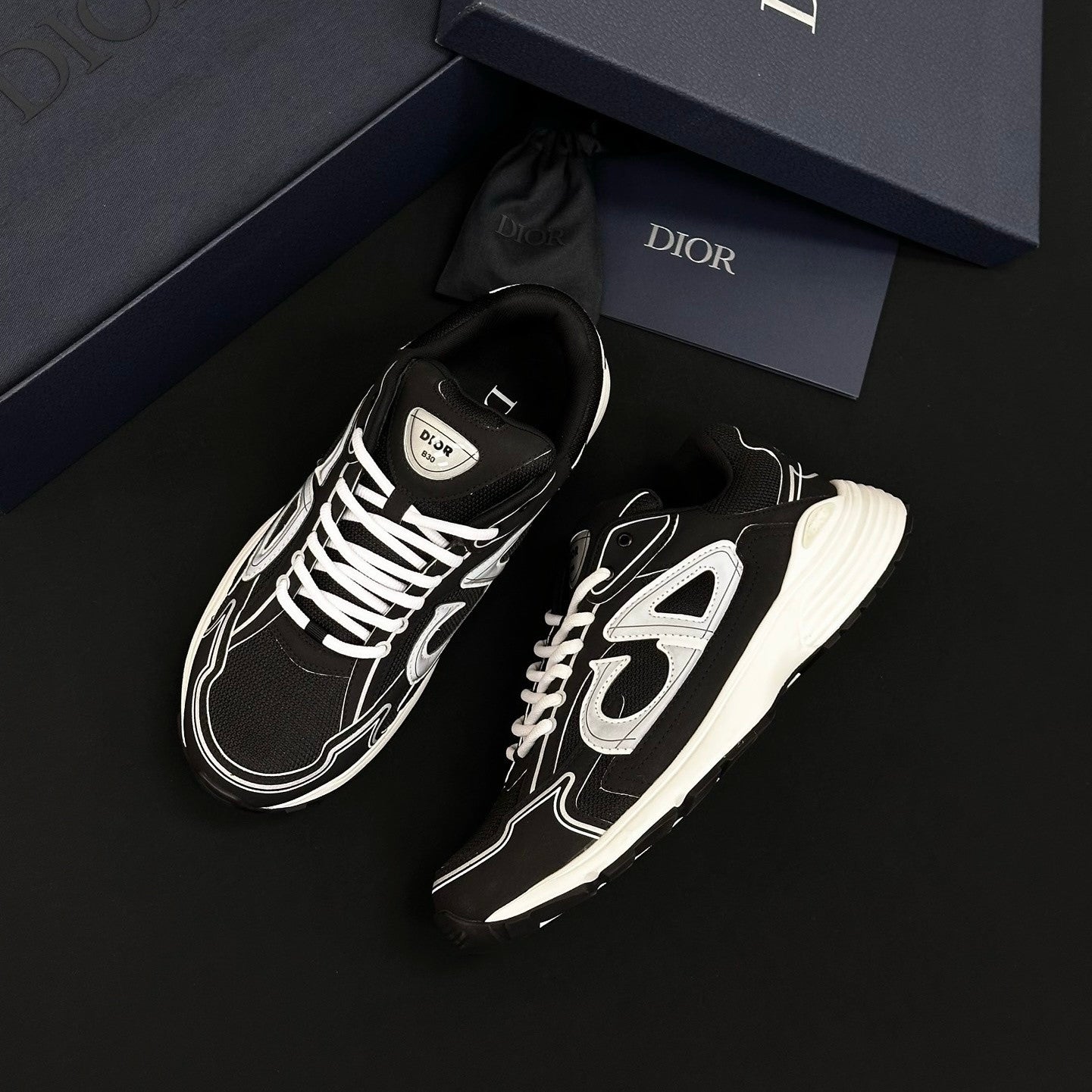 DIOR B30 Reflective Dad Shoes Sneakers#387118