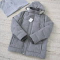 Brunello Cucinelli Men's Wool Down Jacket Gray #334783