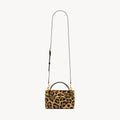 Saint Laurent GABY vanity bag in pony hair leather in Brown #336879