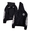 Chrome Hearts Men's Spring and Autumn Black Logo Printed Long Sleeve Hooded Sweatshirt Pullover #99846
