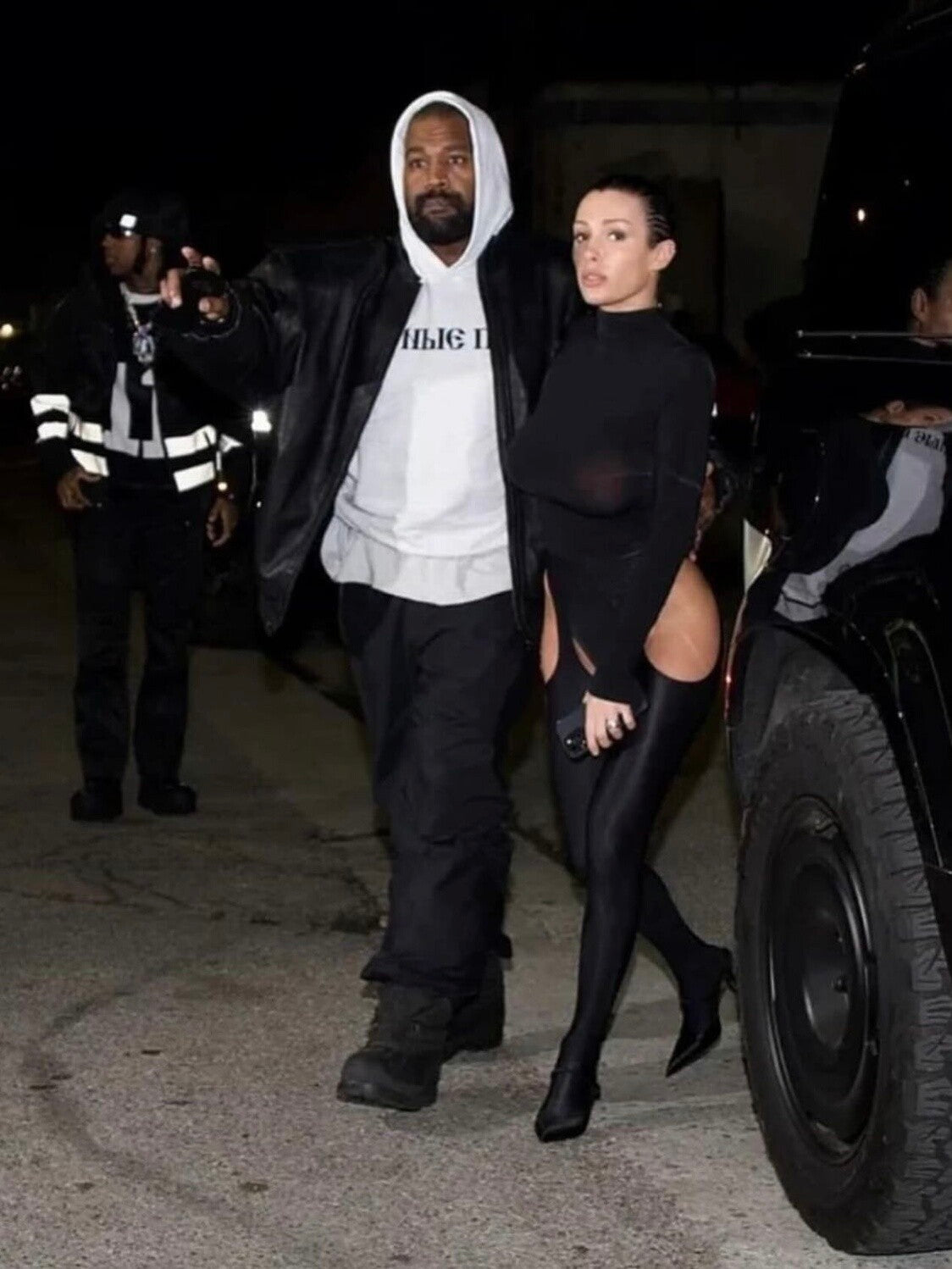 Yeezy X Gosha Kanye Russian Black Dog Grey Black Hoodie Sweatshirt Men's And Women's Spring Autumn High Street Hip Hop Hooded Pullover Hoodie Ngvp #1869