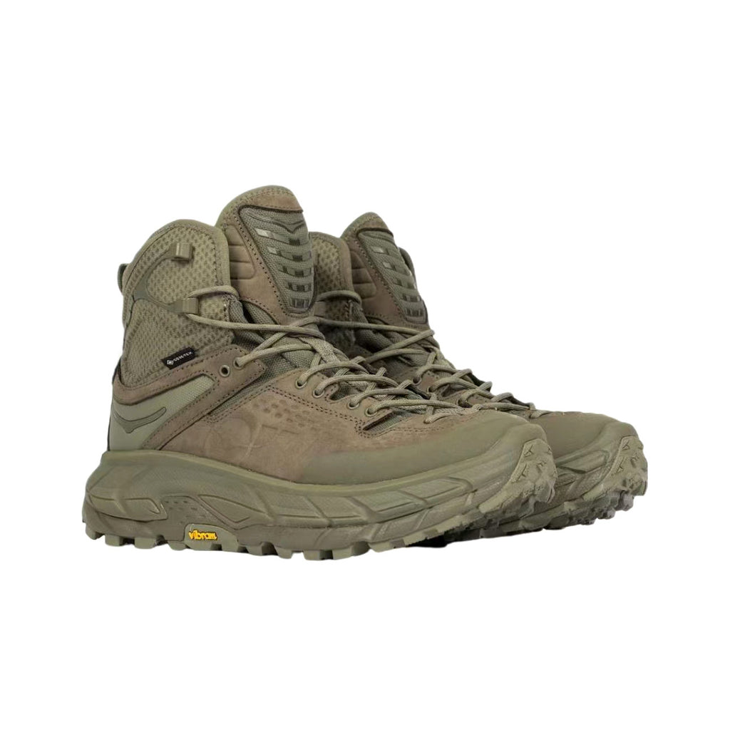 Hoka Men's Spring/Fall Fashion Casual Round Toe Lace Up Slip Resistant Durable Thick Sole High Top Outdoor Sneakers Shoes #79266