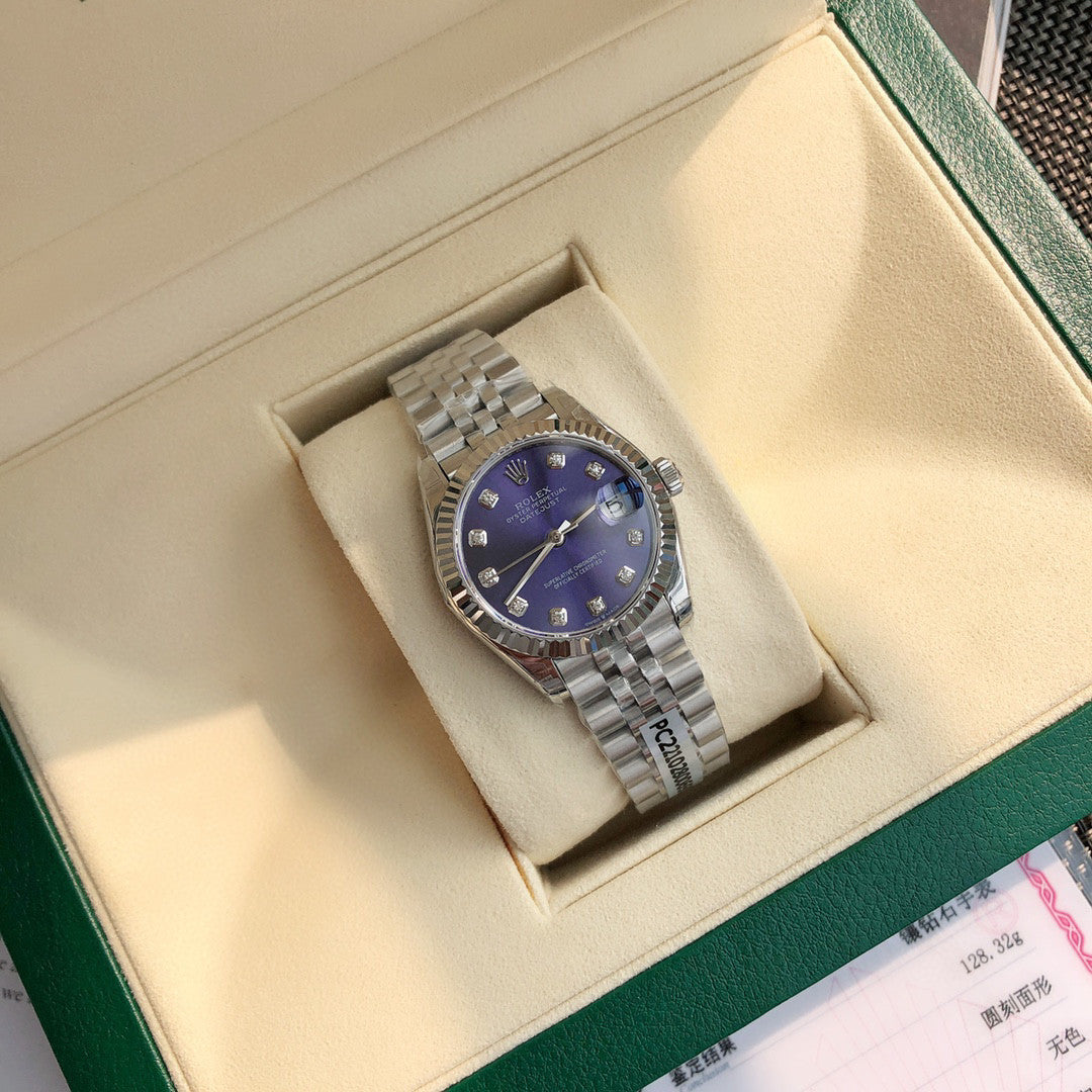 Rolex Automatic Mechanical Movement Diamond Bezel Mechanical Watch #97295