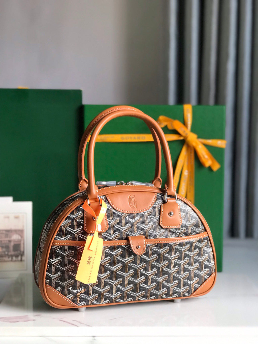 Goyard Bowling-style Mini Bag Classic High-end Shoulder Crossbody Elegant Clutch Fashionable Luxurious And Exquisite Bag Bags #196817