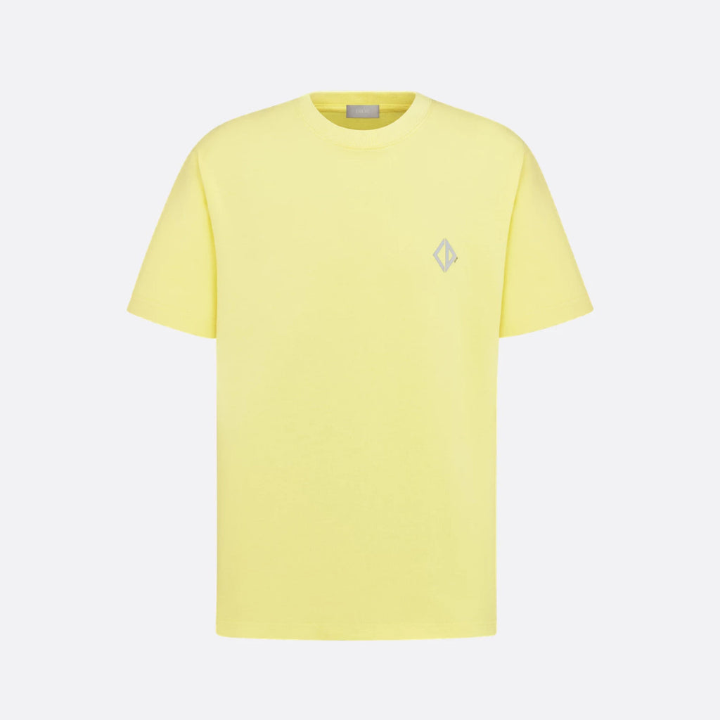 Dior Men's Summer Dior Solid Color Cotton Round Neck Loose Short Sleeve T-Shirt #76267