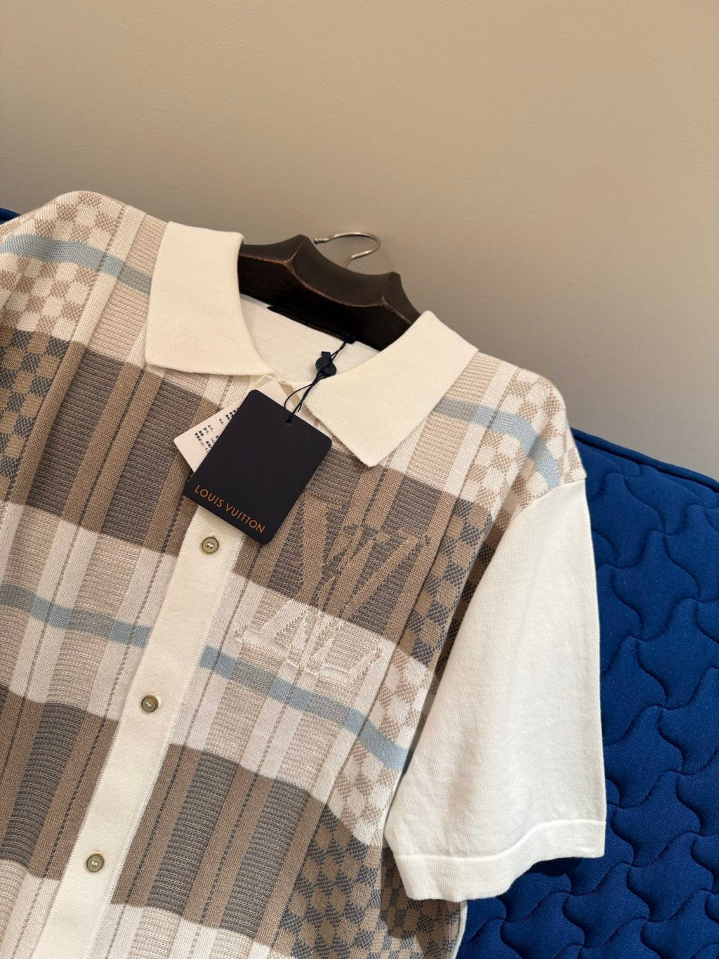 LOUIS VUITTON Graphic Jacquard Short-Sleeved Shirt #377411