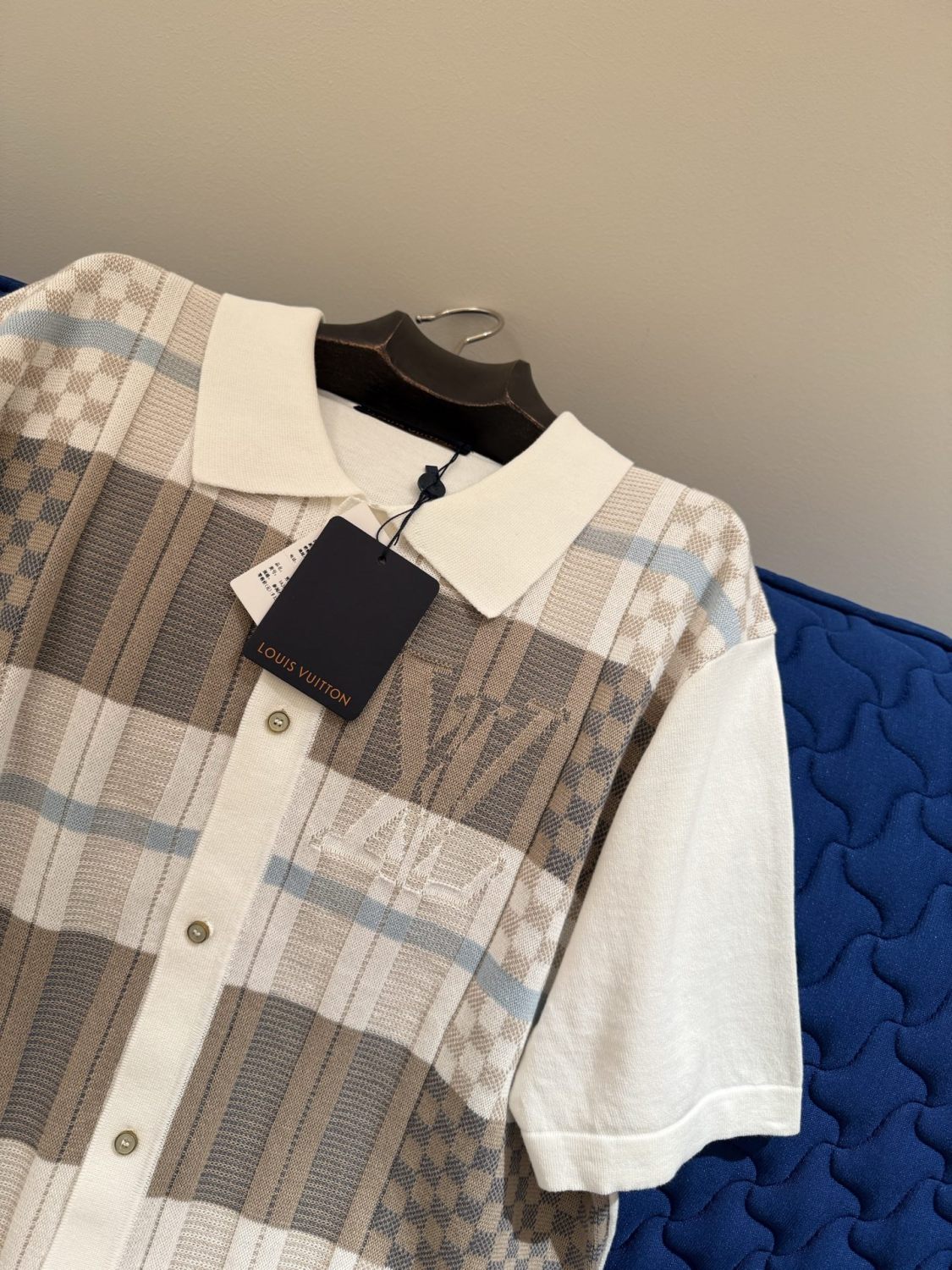 LOUIS VUITTON Graphic Jacquard Short-Sleeved Shirt #377411