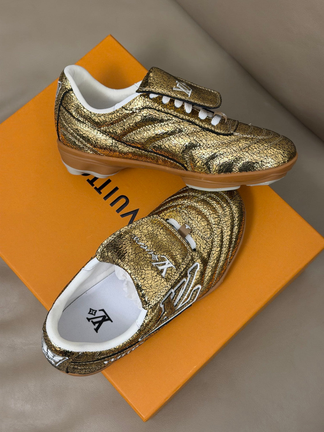 Louis Vuitton LV Footprint Soccer Sneaker  Shoes 1AJALP #336876