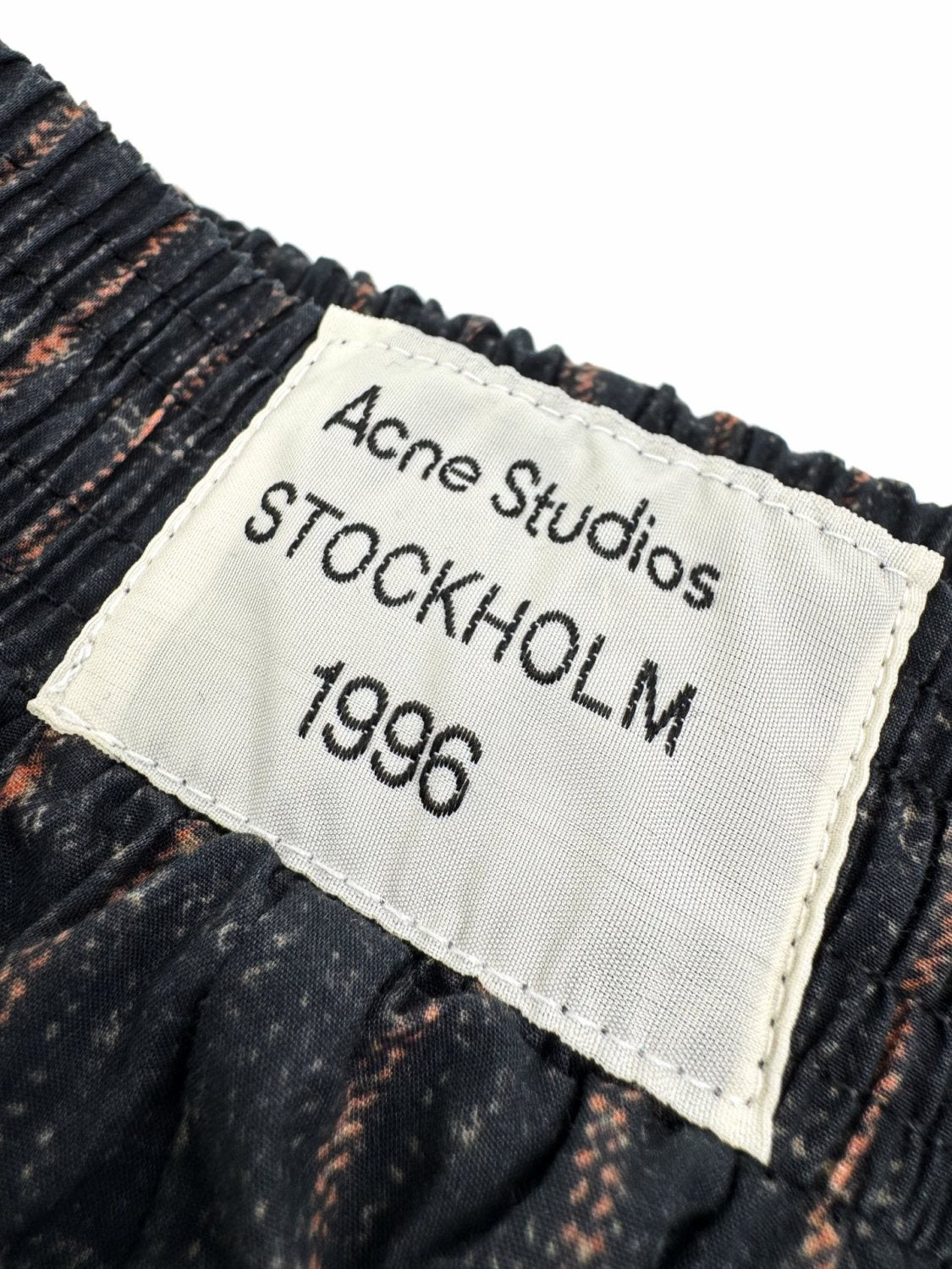 Acne Studios Layered logo sweatpants Dark Brown #336631