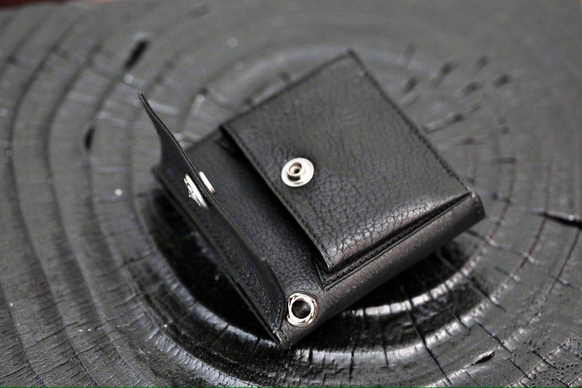 Chrome Hearts Luxury Fashion Trend Italian Cowhide 925 Sterling Silver Accessories Couple Men's And Women's Models Folding Card Case Card Holder Bags Bag #76515