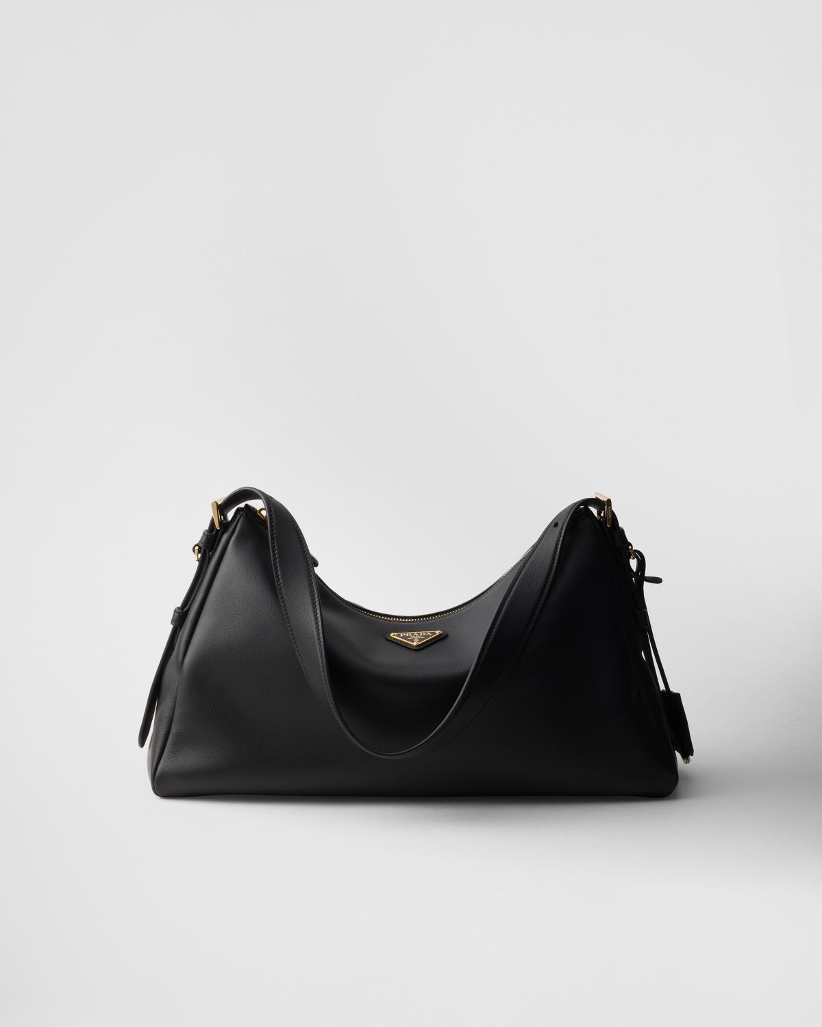 Prada Aimée Large Leather Shoulder Bag 1BC228 #334397