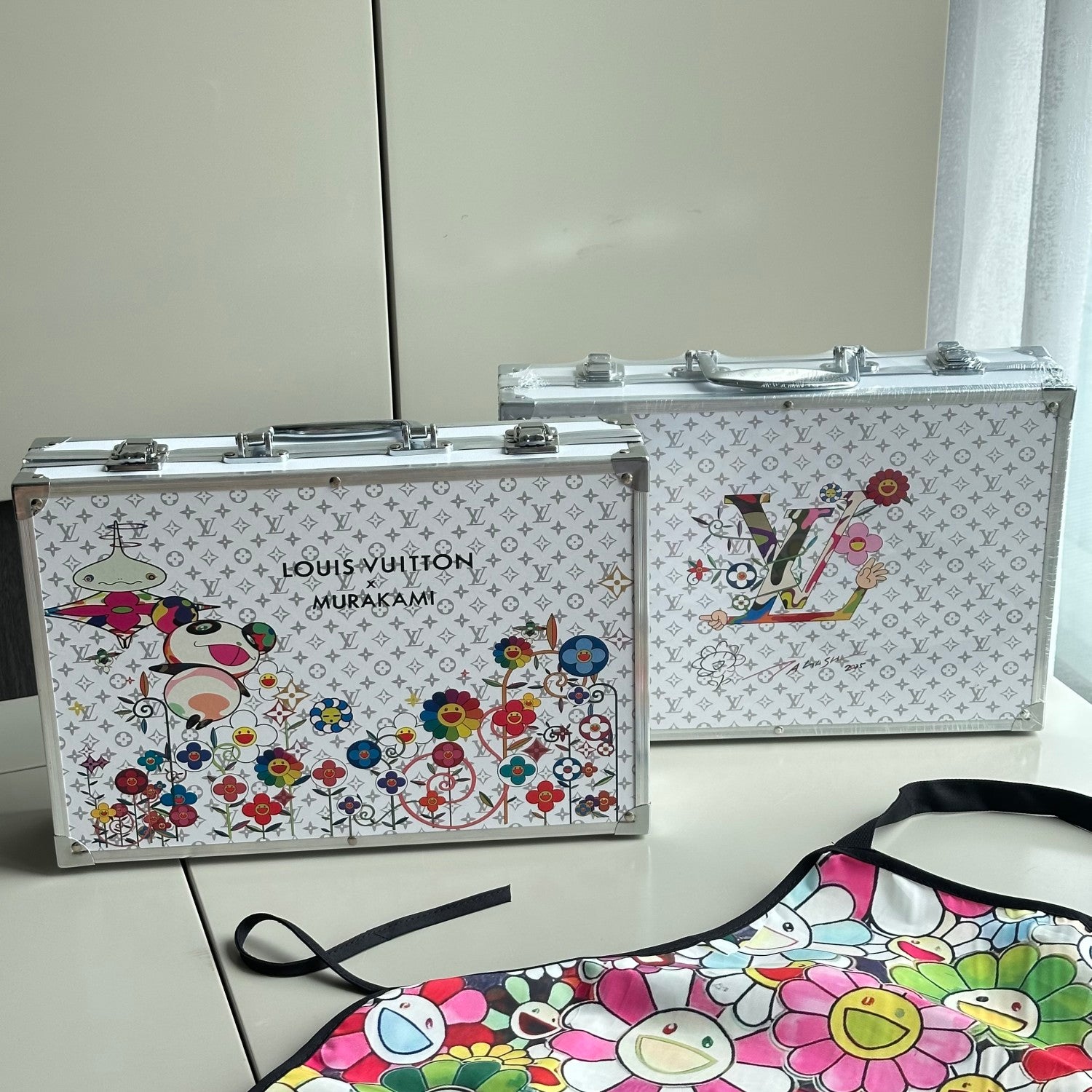 Louis Vuitton LV xTM Superflat Colourful Monogrammed Case Paintbrush Gift Set #76719