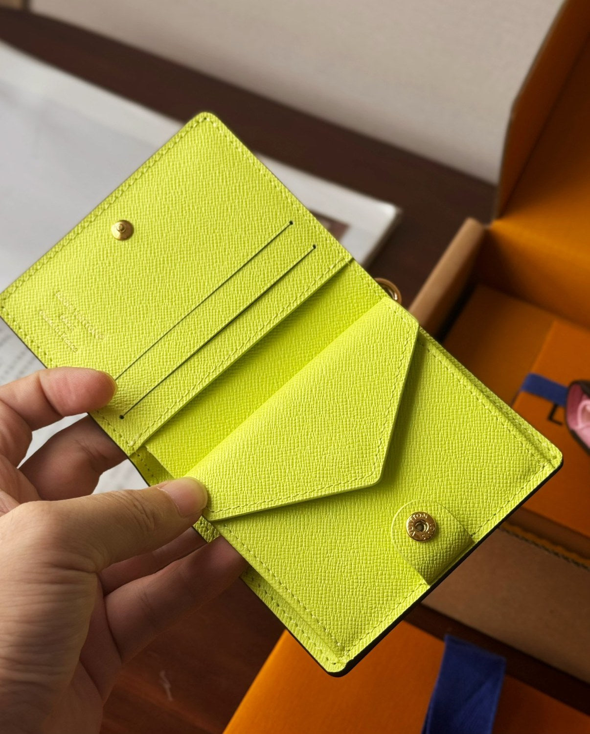 Louis Vuitton Enamel Floral Wallet Available In Yellow Pink And Blue Bag Bags M14628 #197442