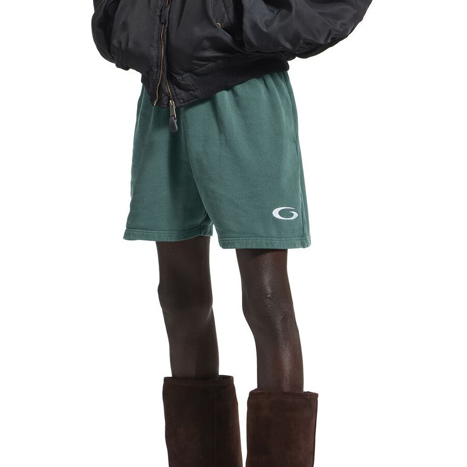 Balenciaga BASKETBALL Men's Summer Fashion Casual Solid Color Elastic Waist Loose Fit Cotton Athletic Shorts #78797